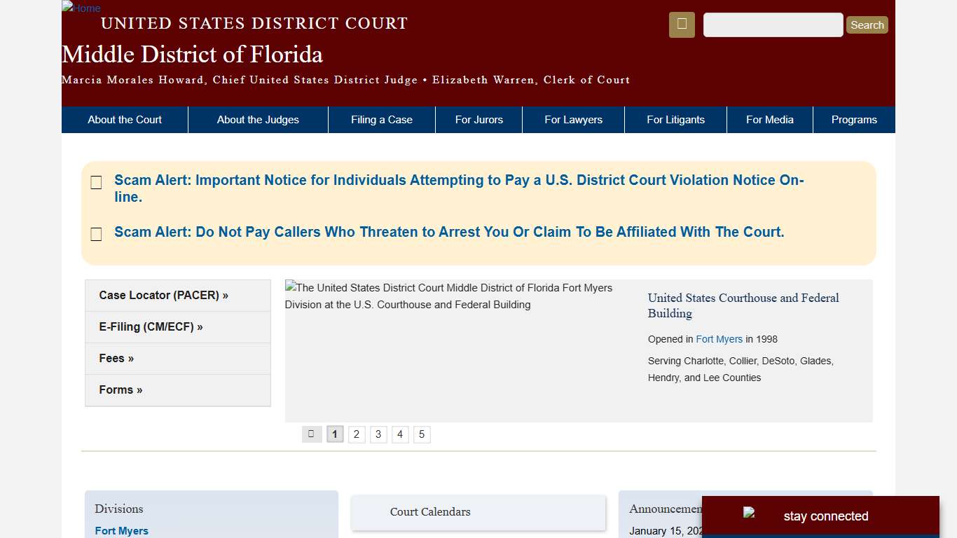 Middle District of Florida | United States District Court